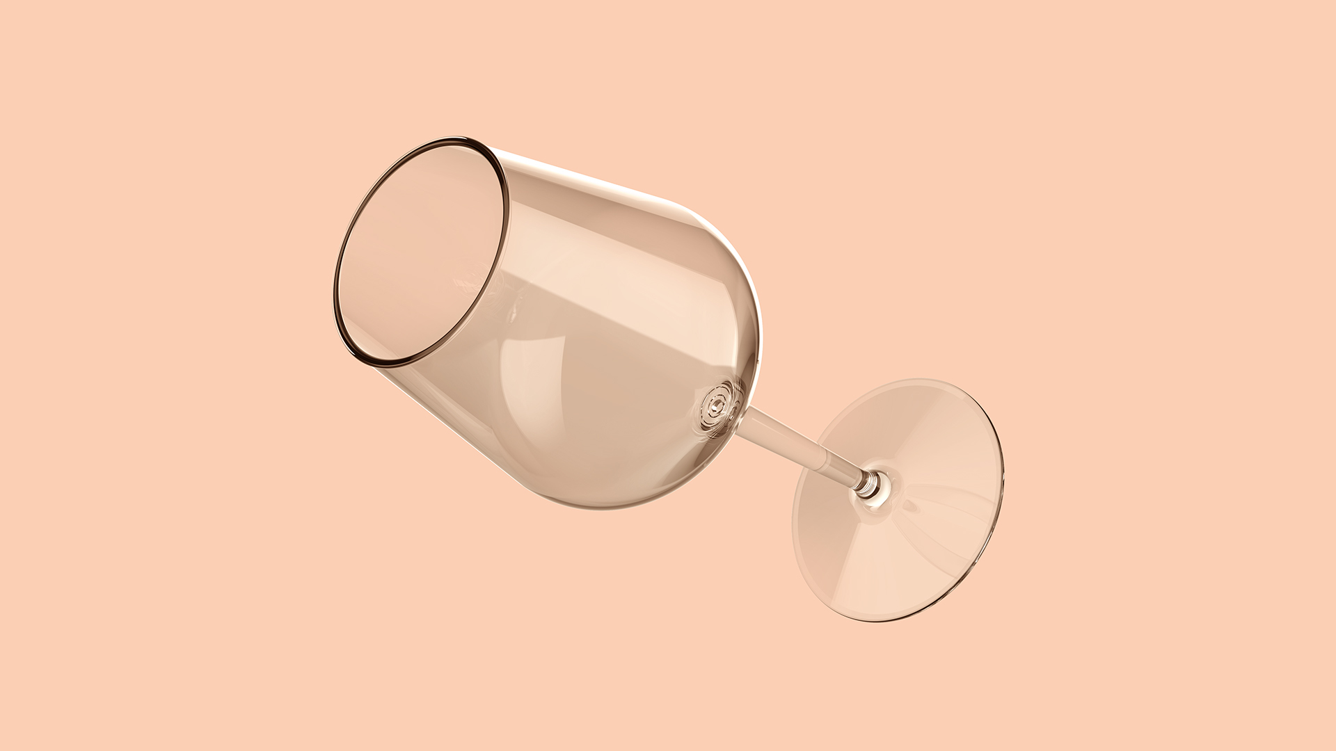 Tritāna stikla Vīna Glāze :"Lady Abigail "