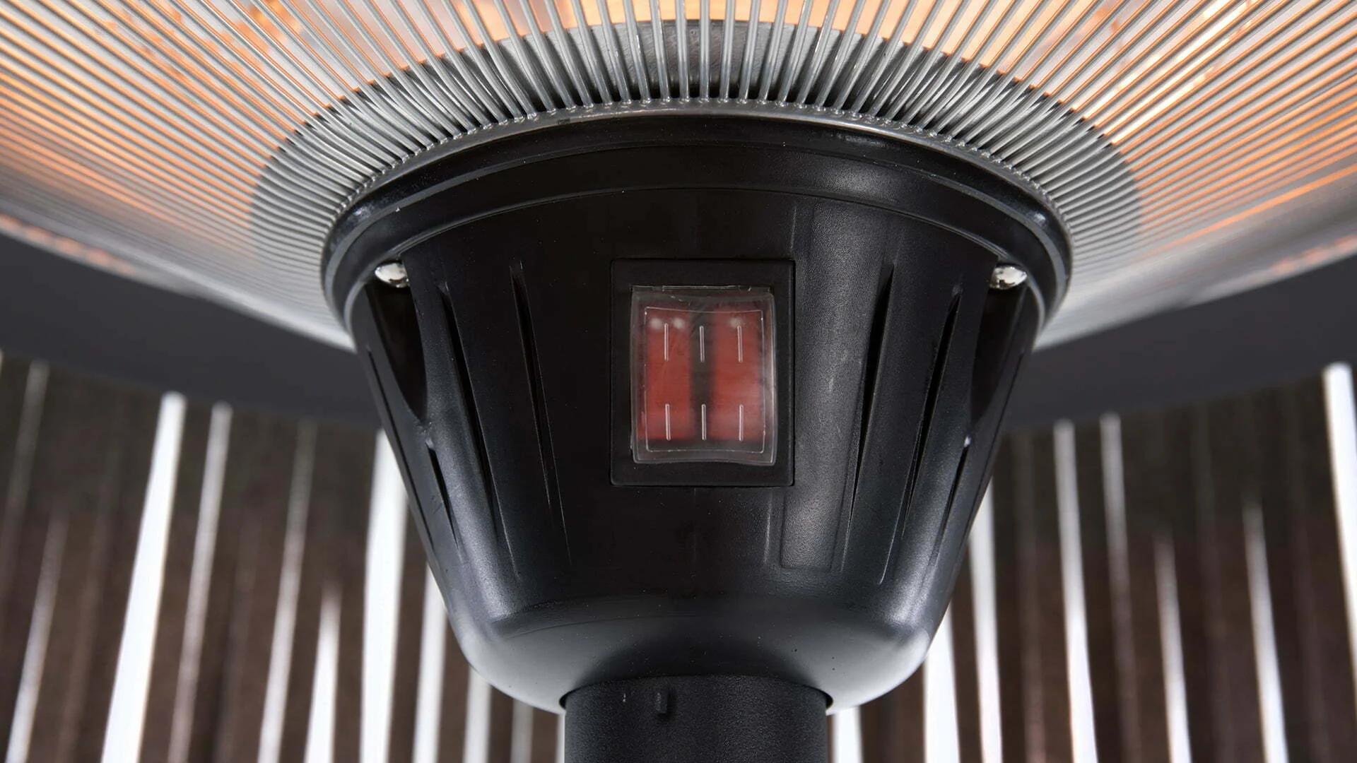 Artix Corda 2100W stāvējošs terases sildītājs ar Olefīna pārsegu