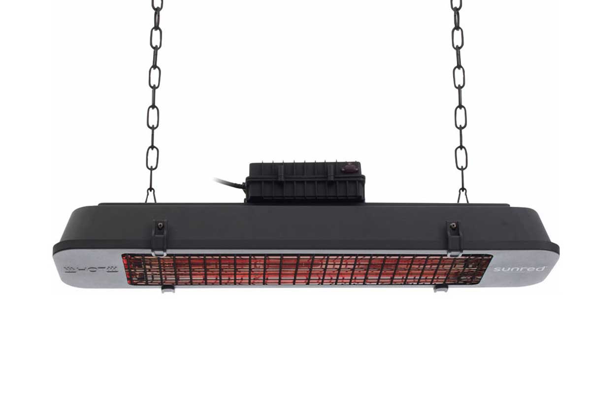 DARK  Black 2000W – sienas infrasarkanais sildītājs