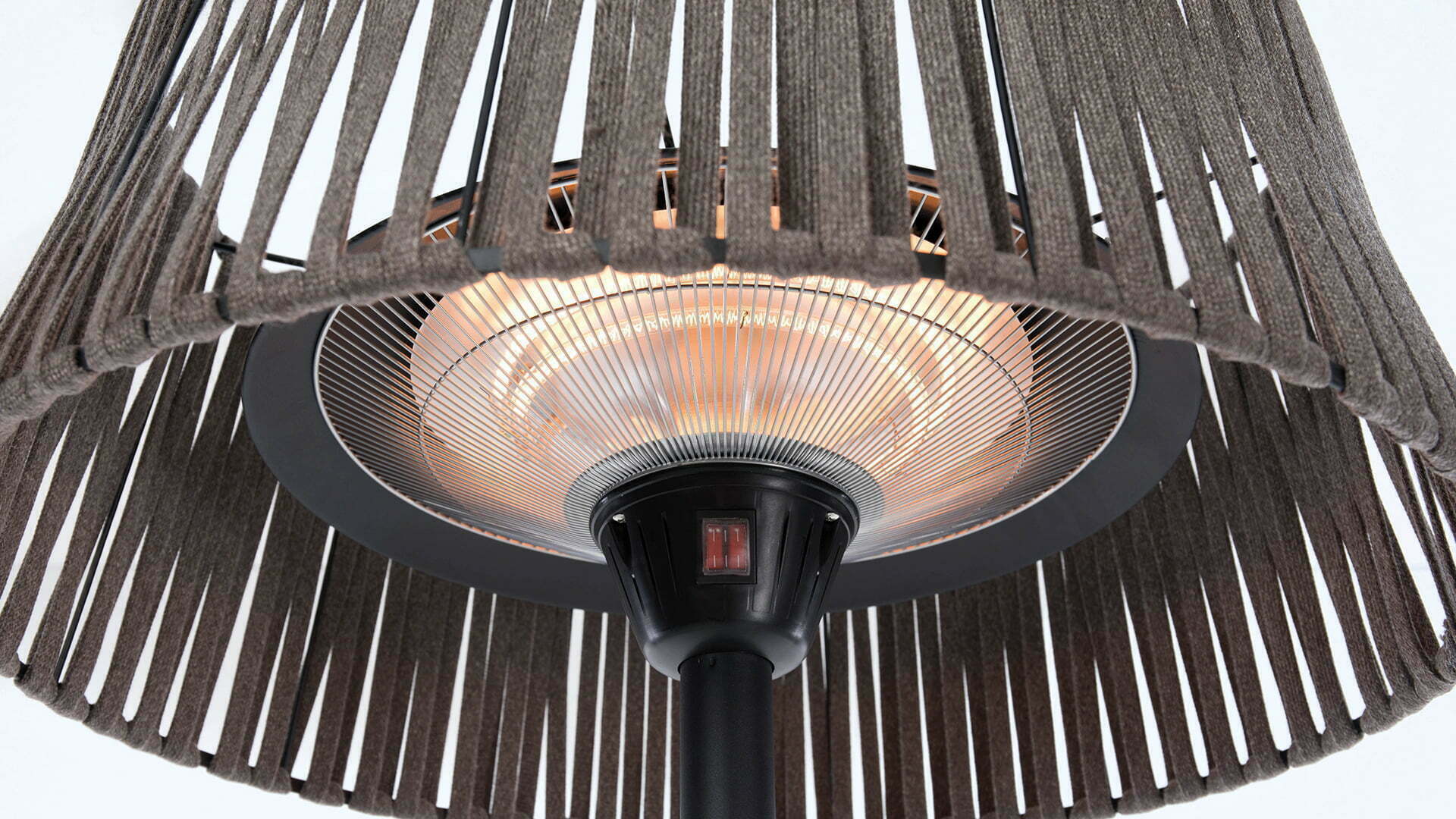 Artix Corda 2100W stāvējošs terases sildītājs ar Olefīna pārsegu